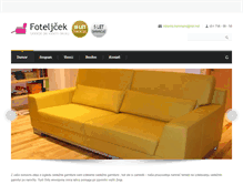 Tablet Screenshot of foteljcek.com